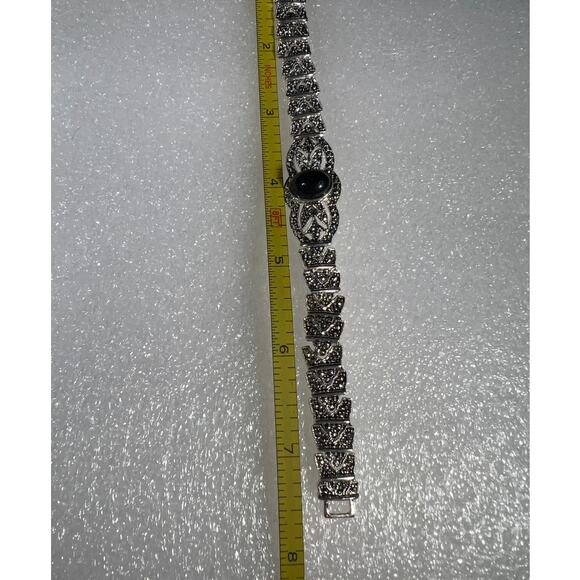 Vintage Design Black Mystery Bracelet True Deadstock Retro - Picture 5 of 16